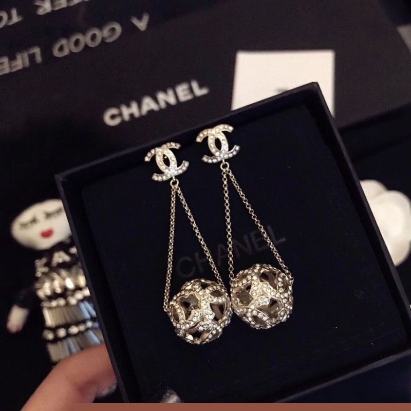 Ch*el earrings